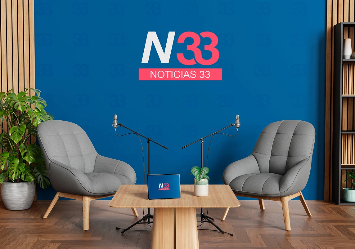 Noticias 33 studio branding